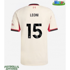 Liverpool Giovanni Leoni #15 Bortatröja 2025-26 Kortärmad